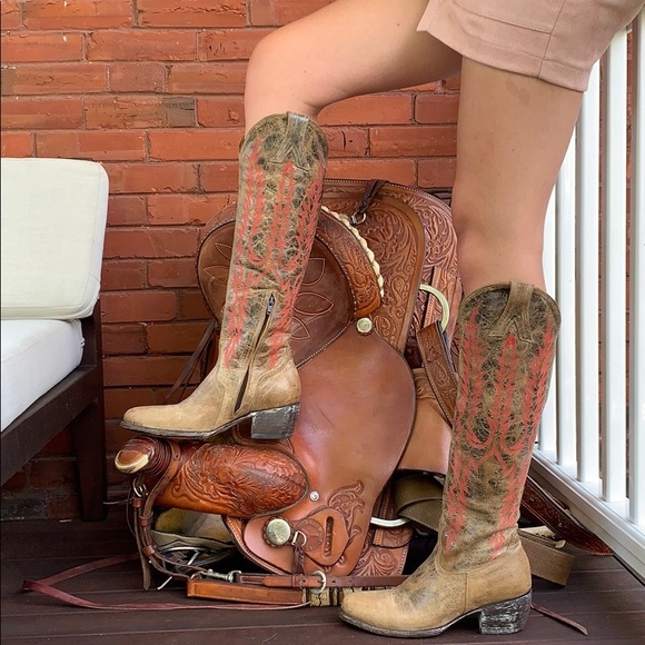 OLD GRINGO MAYRA RARE Color Tall Knee High Boots - Picture 13 of 16